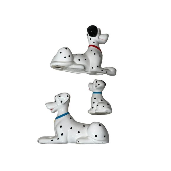 Vintage Disney 101 Dalmations Used Set of 3 Ceramic - Picture 13 of 16